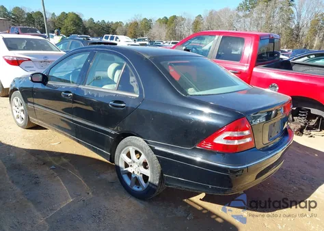 2007 Mercedes-Benz C 280 Luxury 4Matic from USA, damaged, VIN WDBRF92H57F898176